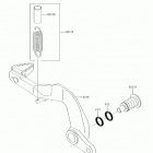 KX85 (KX85CHF) Педаль тормоза