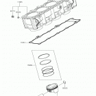 Z900 Цилиндр(ы) /  поршень