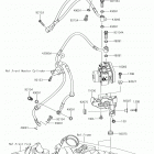 Ninja H2 (ZX1000XHF) Тормозные трубки