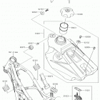 KX100 Топливный бак