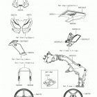 VERSYS 1000 Decals(black)(bhf)