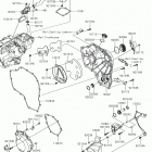 Ninja H2 (ZX1000XHF) Крышки двигателя