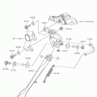 Ninja H2 (ZX1000XHF) Подножка