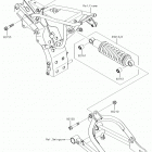 KLX110L Подвеска  /  амортизатор