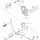 VULCAN S (EN650DHFA) Механизм переключения передач