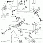 Ninja H2 (ZX1000XHF) Замок зажигания  /  замки  /  отражатели