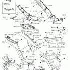 Z125 PRO Боковые крышки  /  крышка цепи