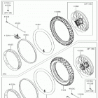 KX450F (KX450HHF) Wheels  /  tires