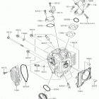 KLX110L Головка цилиндров