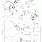 KX100 Глушитель
