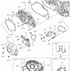 VULCAN 1700 VAQUERO Левая крышка двигателя
