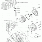 KLX140G Масляный насос