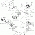 Ninja H2 (ZX1000XHF) Воздушный фильтр