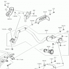 KLX110L Глушитель