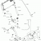 Ninja 650 (EX650KHFA) Патрубки охлаждения