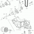 Z650 Масляный насос  /  масляный фильтр