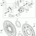 VERSYS 650 (KLE650FHFA) Передний тормоз