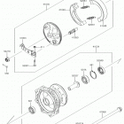 KLX110L Переднее колесо