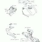 Ninja H2 (ZX1000XHF) Лейбл предостережения