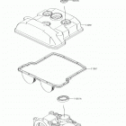 KX450F (KX450HHF) Крышка головки цилиндров