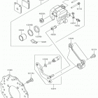 Z125 PRO Задний тормоз