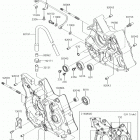 KLX110L Картер двигателя