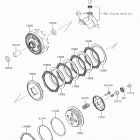 KLX140L Сцепление