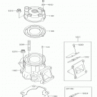 KX65 Cylinder head  /  cylinder