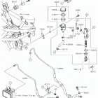 Z250SL (BR250FHF) Rear master cylinder(fef  /  fff)
