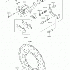 KLR650 (KL650EJS) Передний тормоз