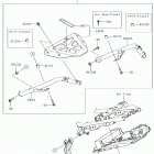 Ninja 650 (EX650KHFA) Accessory(topcase bracket)