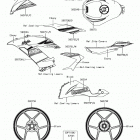 Ninja ZX-6R Decals(green)(egfa  /  ehfa)