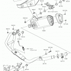 Ninja 300 ABS (EX300BHFA) Глушитель