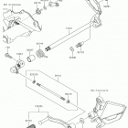 Ninja 300 ABS (EX300BHFA) Механизм переключения передач
