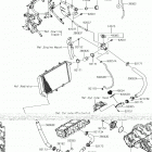VERSYS 1000 (KLZ1000BHF) Патрубки охлаждения