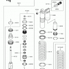 KX250F (KX252AHF) Амортизатор