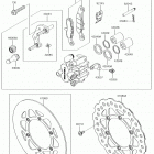 KX85 Передний тормоз