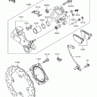 Ninja ZX-6R ABS Задний тормоз