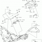 Ninja 300 ABS (EX300BHFA) Seat(bhfb)