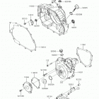 KLX150BF (KLX150FHFB) Крышки двигателя