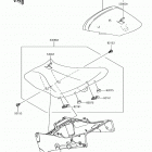 Ninja ZX-6R ABS Сиденье