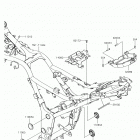 Ninja 300 (EX300AGFA) Рама ,крепежные детали
