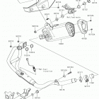 Ninja 300 (EX300AGFA) Глушитель