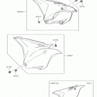 KX85 Боковые обтекатели