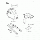 Versys-X 300 ABS (KLE300-CHF) Лейбл предостережения