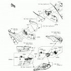 Ninja 650 ABS (EX650-KHFA) Повторитель сигналов
