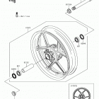 Ninja ZX-6R ABS Переднее колесо