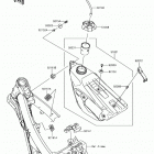 KX250F (KX252AHF) Топливный бак