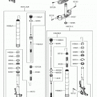 Ninja ZX-6R Передняя вилка