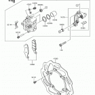 KX250F (KX252AHF) Передний тормоз